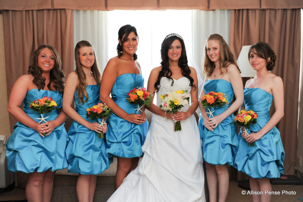Bridesmaids Spring Wedding Colors